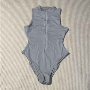 SKIMS Light Gray Women's One Piece Swimsuit